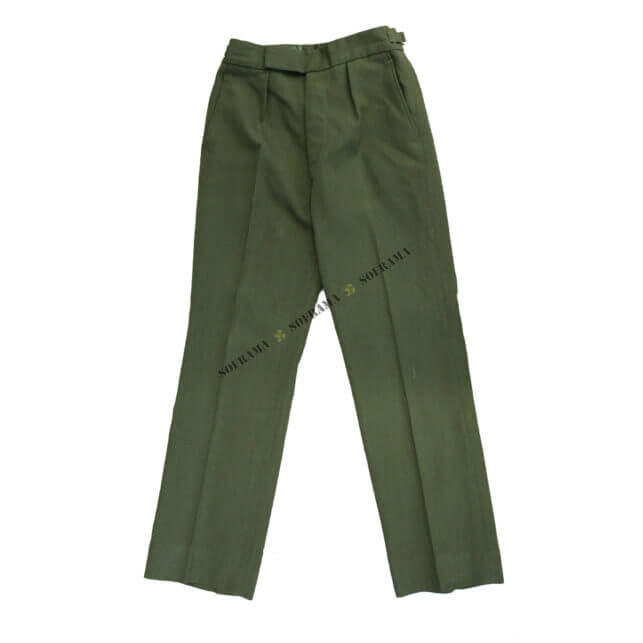 Pantalon vert d'uniforme Britannique M80