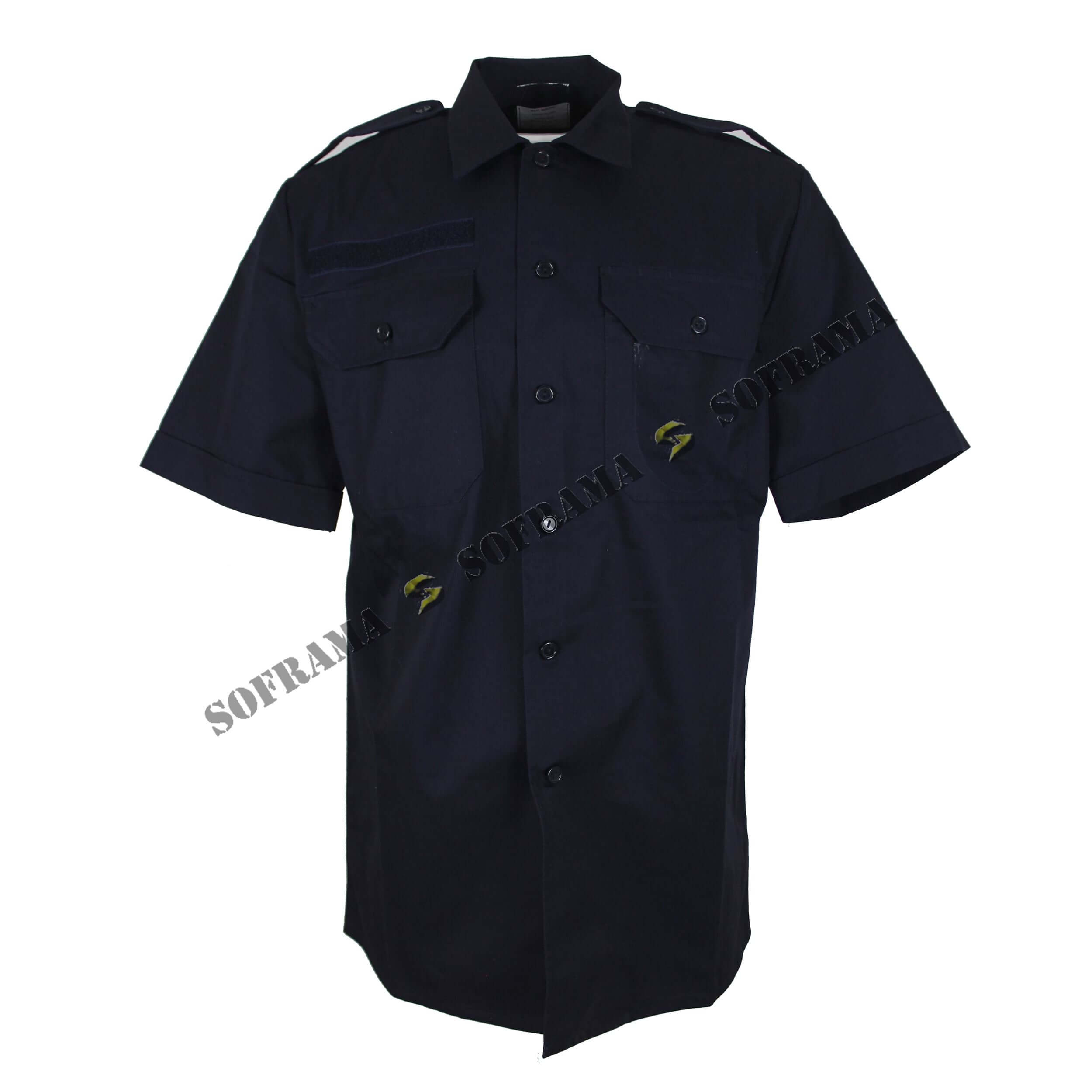 Dutch army dark blue working shirt - Soframa