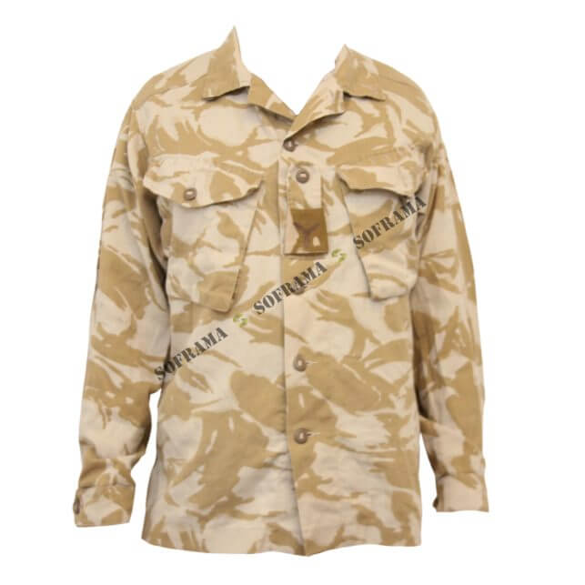 Chemise camo désert Britannique
