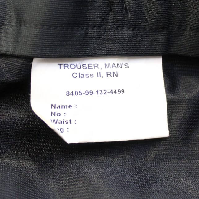 Pantalon de sortie Royal Navy Britannique – Image 4