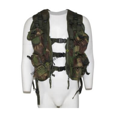 Gilet d'assaut woodland Britannique