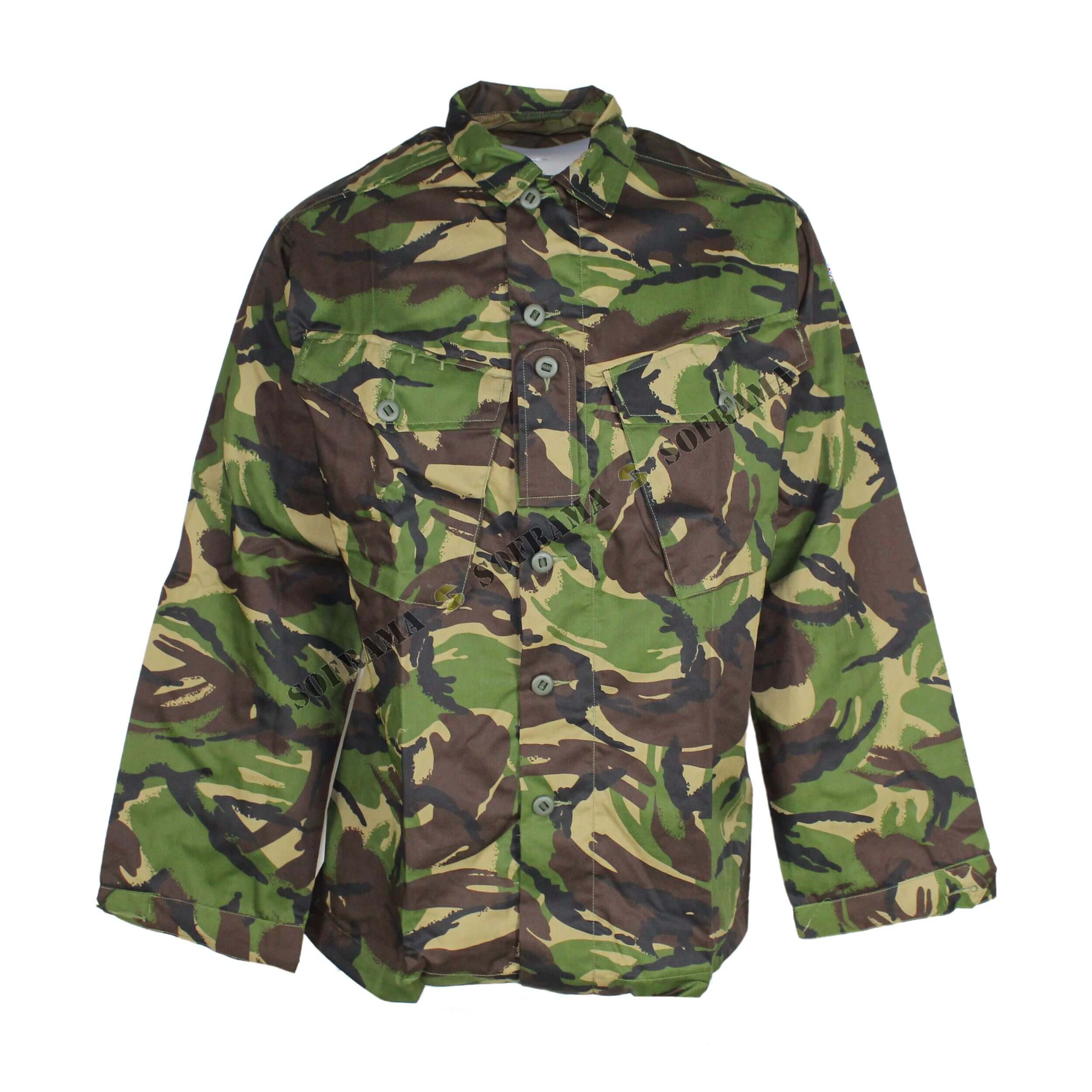 British army woodland tropical jacket - Soframa