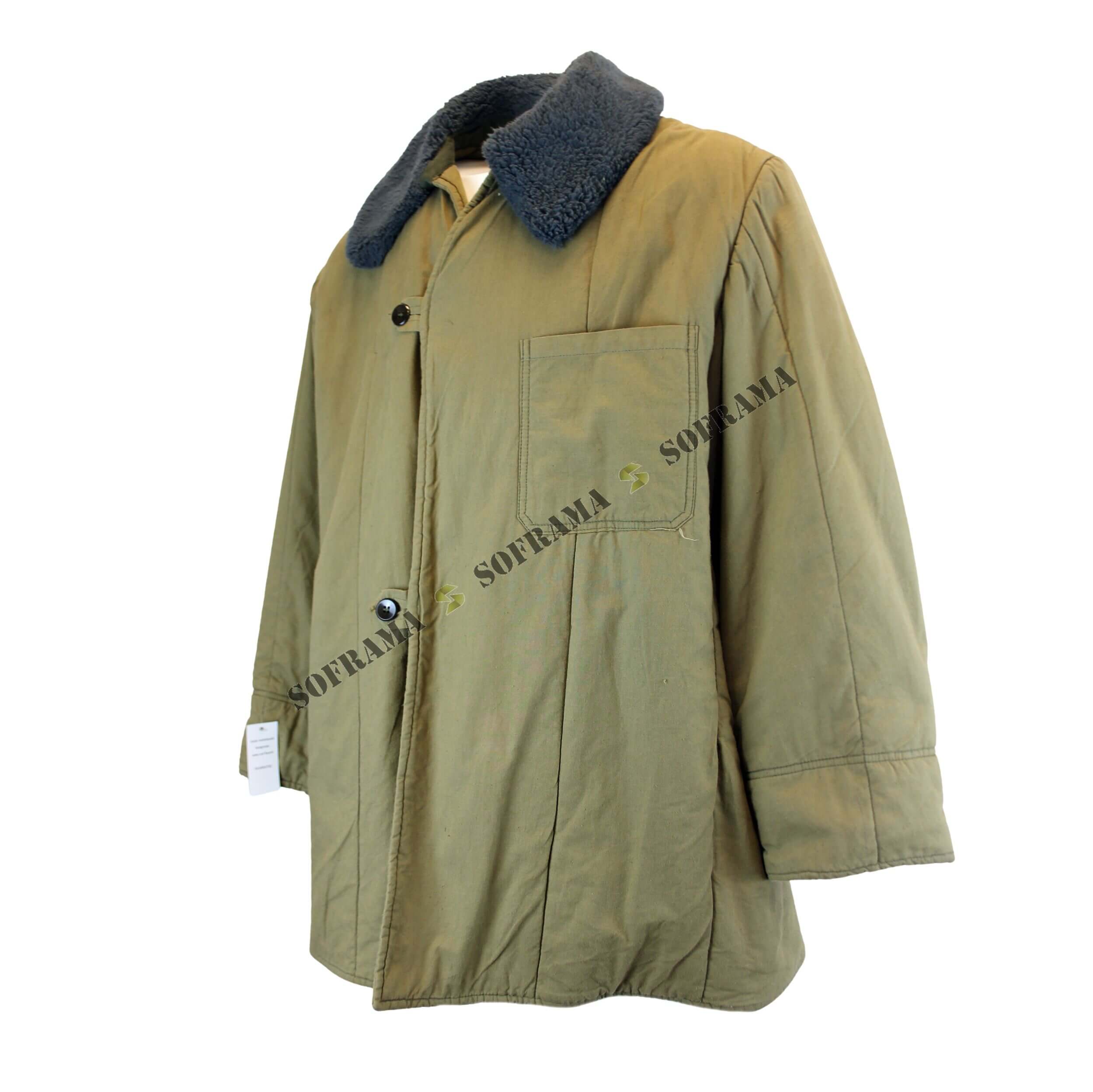 Hungarian army quilted jacket - Soframa