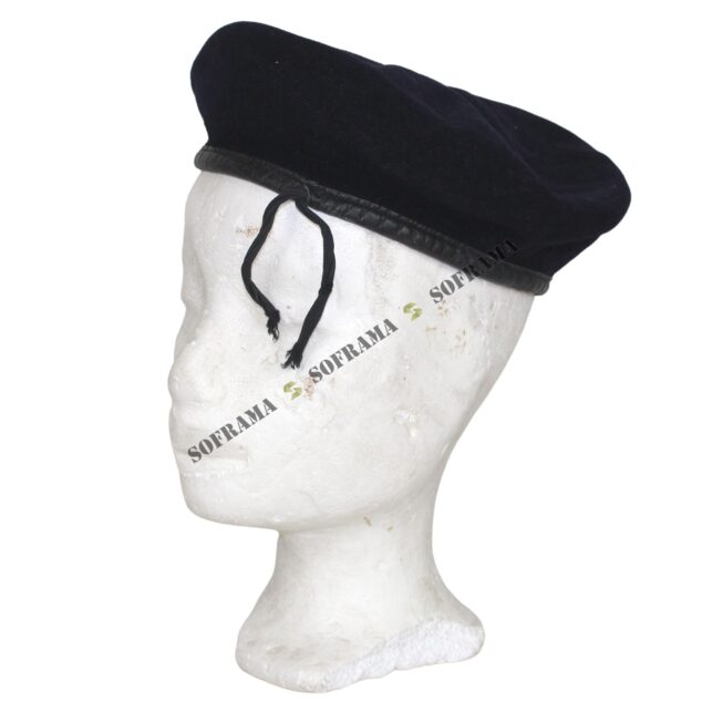 French army dark blue beret