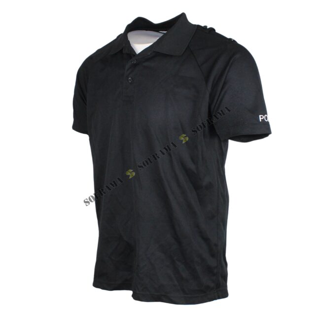 British police black polo