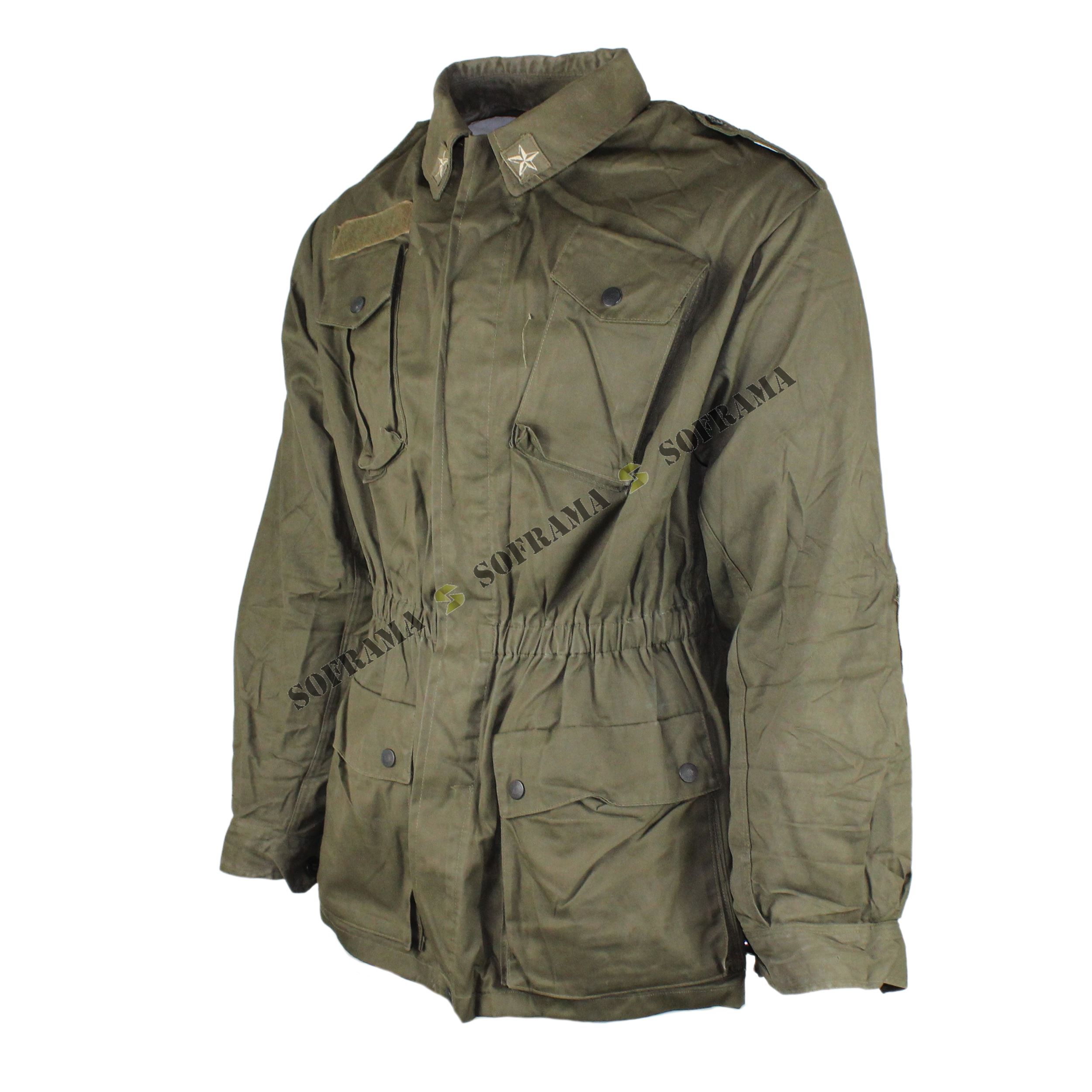 Italian Army Field Jacket – Military Surplus OD Green Parka With Lining