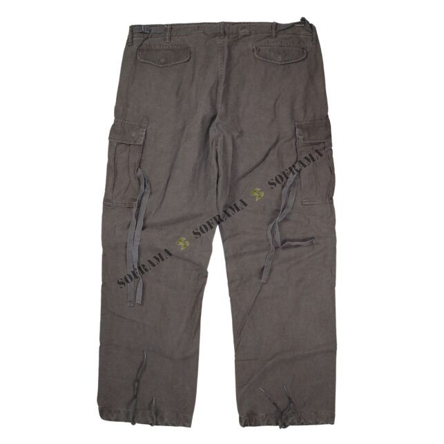 Pantalon 100% coton marron – Image 2