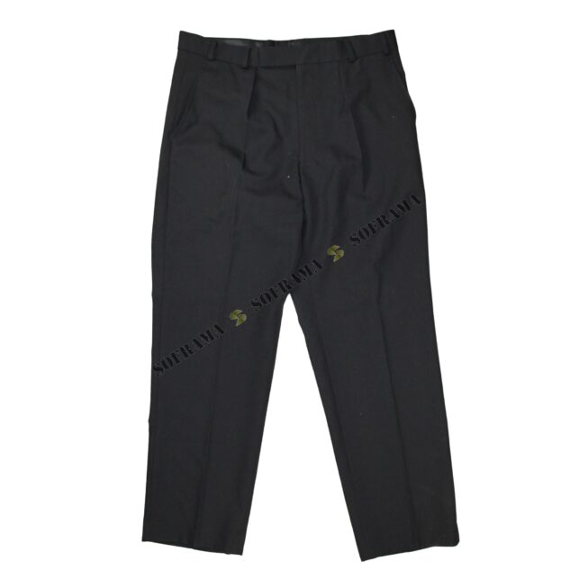 Pantalon de céremonie noir Royal Navy