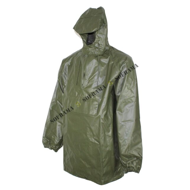 French navy rain jacket - Image 2