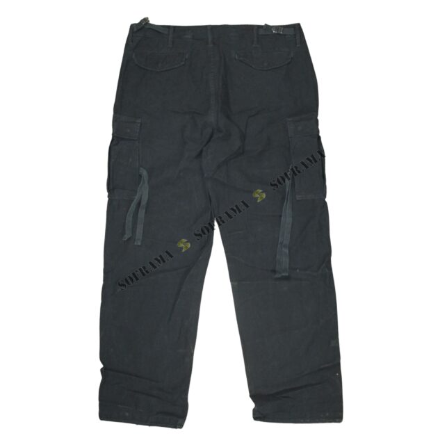 Pantalon 100% coton noir – Image 2