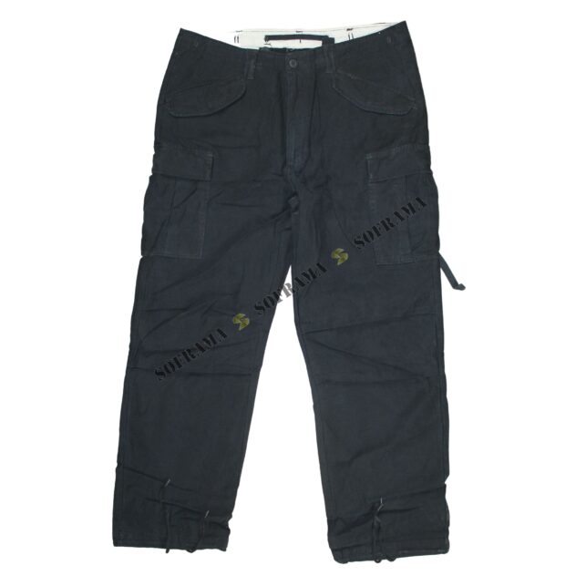 Pantalon 100% coton noir