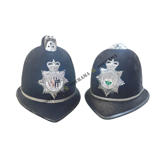 British bobby hat with insignia
