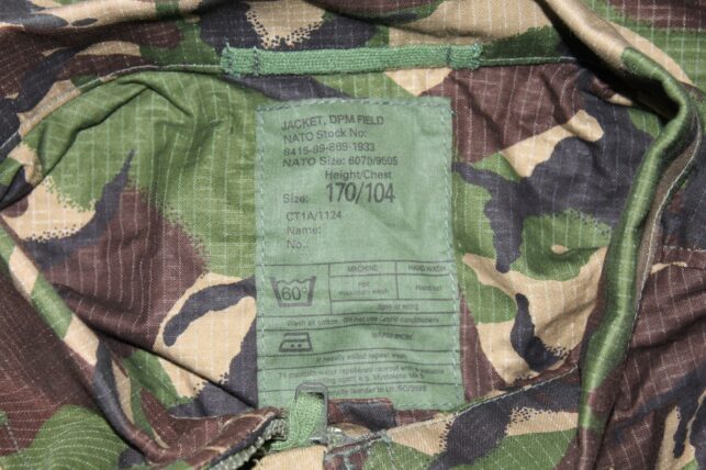Veste de combat woodland Britannique – Image 2
