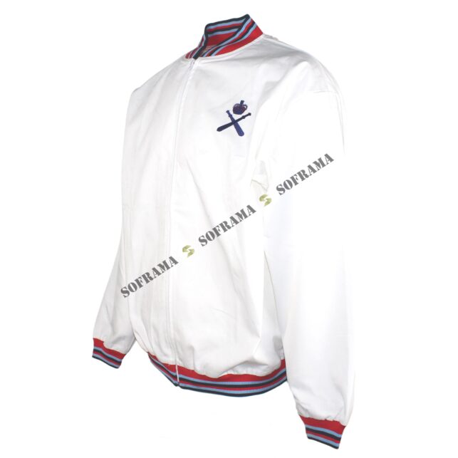 Veste sport Britannique blanche – Image 2