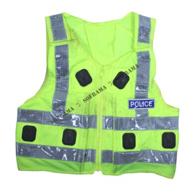 Veste hi-vi police Britannique
