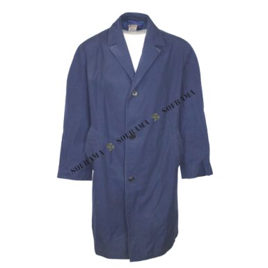 Caban français bleu en toile
