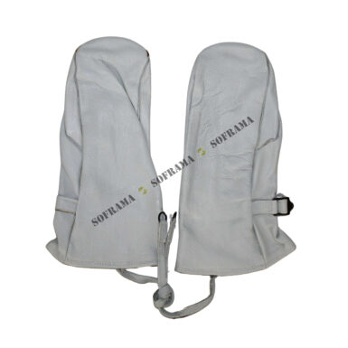 Gants de travail en cuir blanc suédois