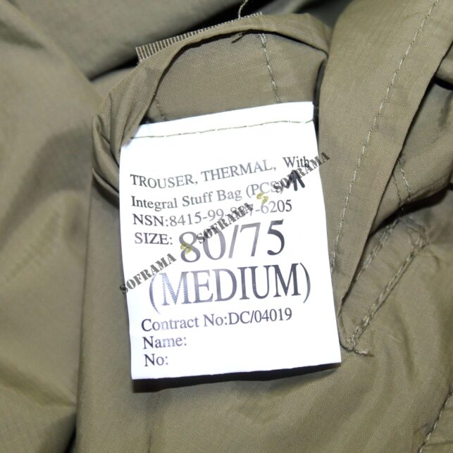 Pantalon thermique coyotte britannique – Image 5
