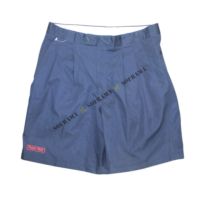 Short bleu royal mail