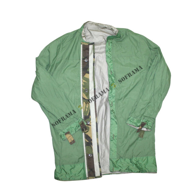 Doublure Hollandais trilaminée verte de parka camo