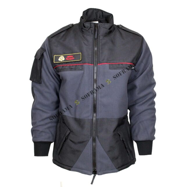 Veste bleu du district patrol en polaire